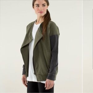 lululemon athletica Rare Two-Tone Bomber Jacket